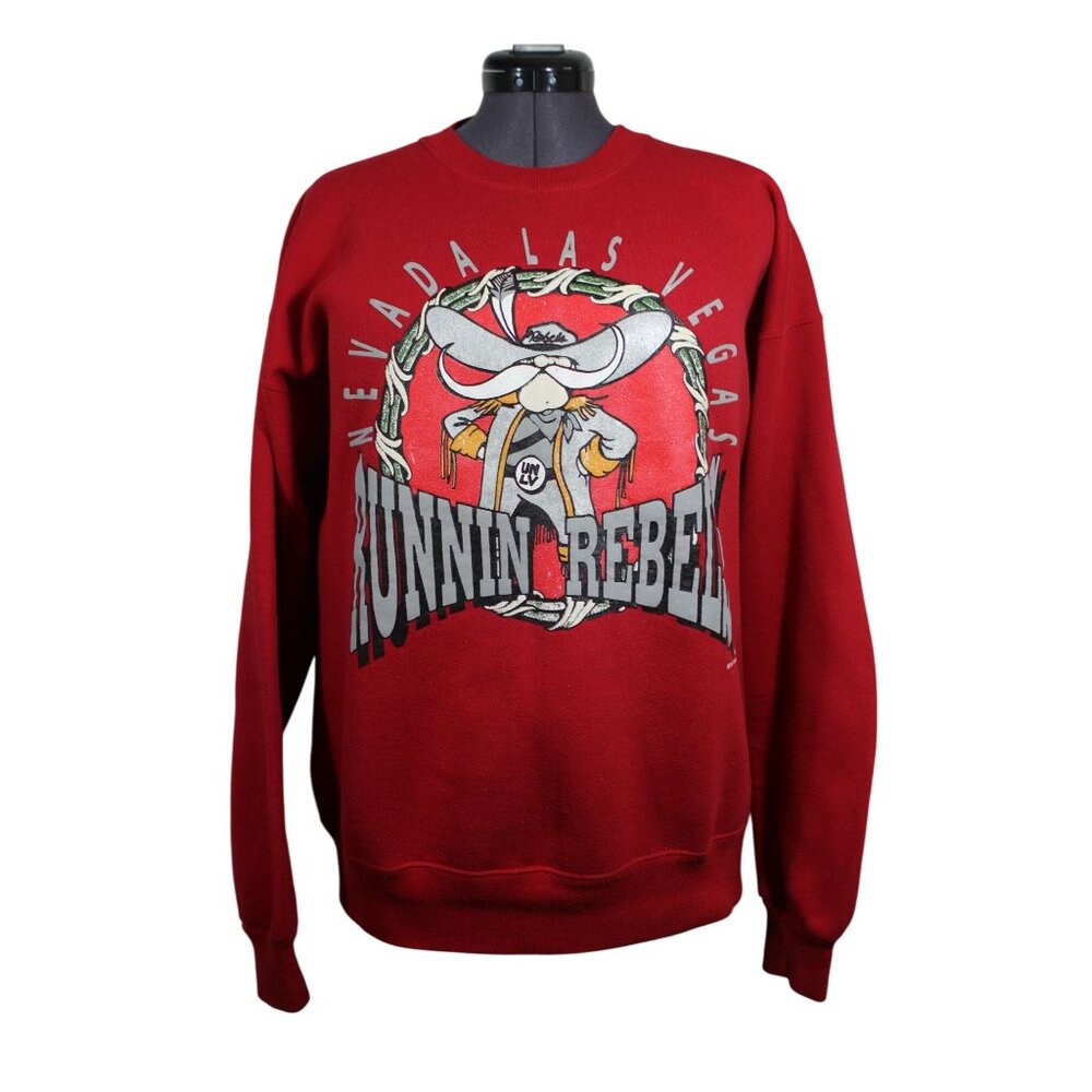 CMS‎ Casuals UNLV Runnin Rebels NCAA collegiate vintage crew neck sweatshirt